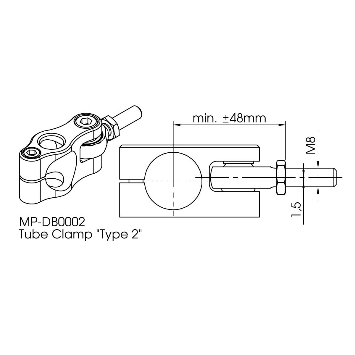 Collare ammortizzatore di sterzo Hyperpro, Immagine 3