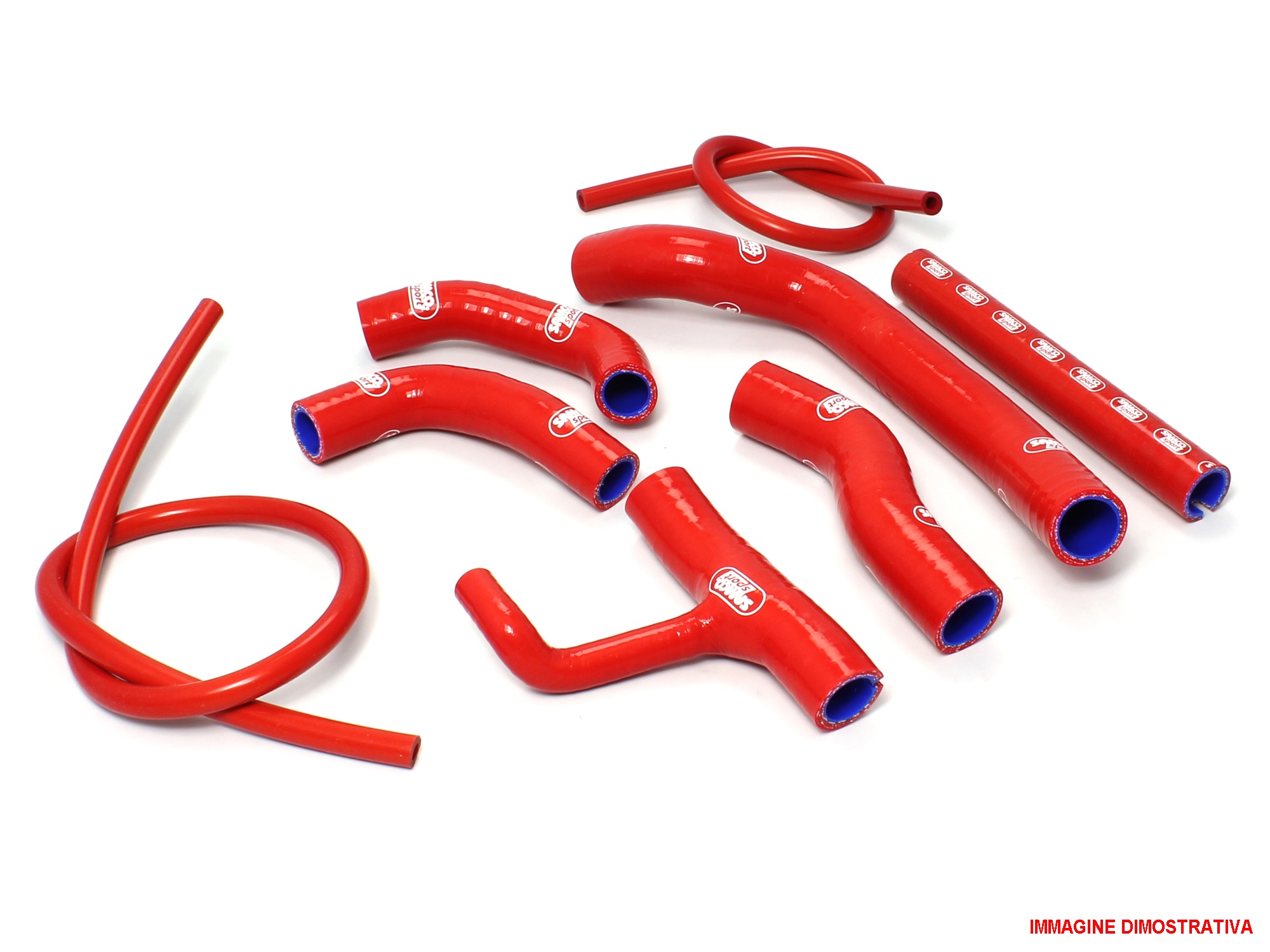 Tubi siliconici impianto raffreddamento Samco per TM RACING 530 EN 2015-2019