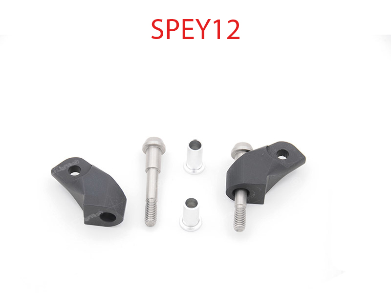 Kit Conversione Attacchi Specchio Lightech SPEAL015 T-Max con leve originali