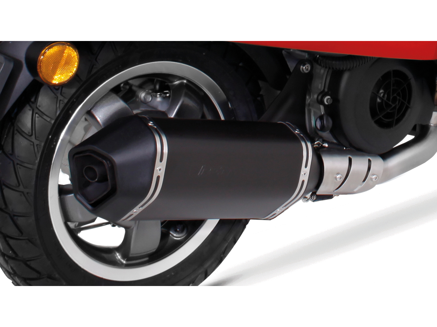 Scarico completo omologato Remus SportExhaust acciaio nero per VESPA PRIMAVERA 125 2016-2020