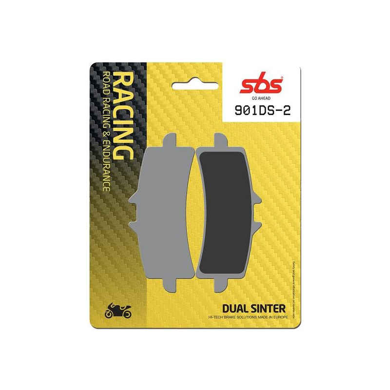Set pastiglie freno anteriori SBS serie DS2 per TRIUMPH TIGER 1200 2022-2023