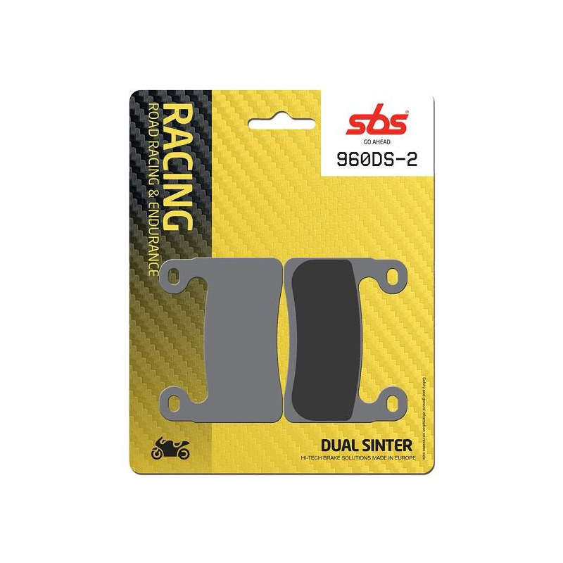 Set pastiglie freno anteriori SBS serie DS2 per BMW S 1000 R 2021-2024