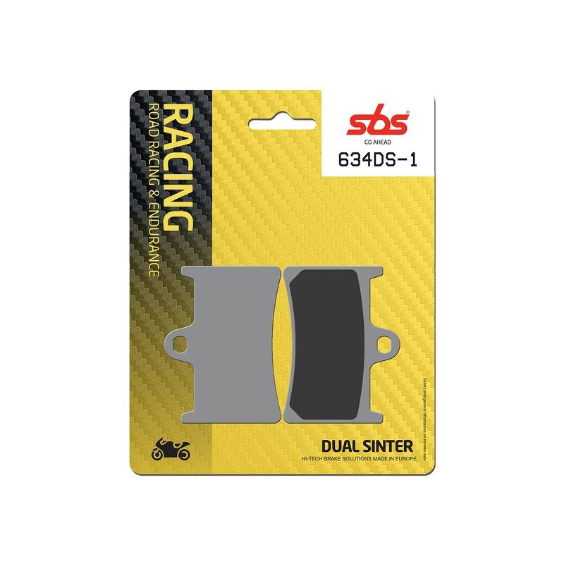 Set pastiglie freno anteriori SBS serie DS1 per YAMAHA MT-09 2024-2025