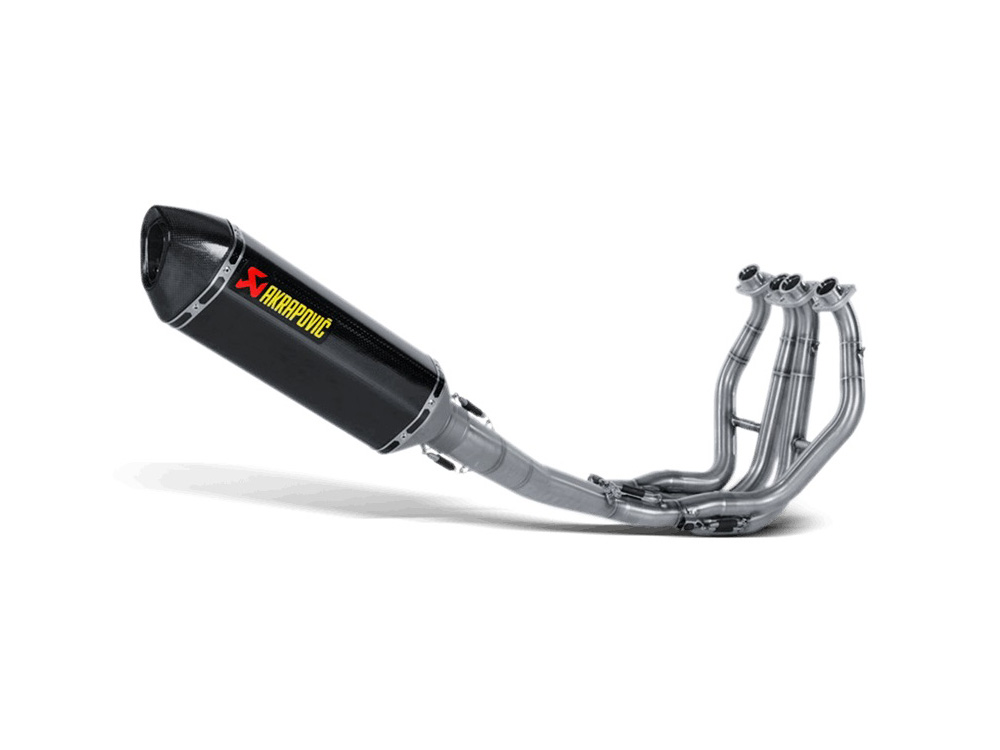 Scarico completo Akrapovic racing con silenziatore Carbonio con fondello in carbonio per SUZUKI GSX-R 1300 HAYABUSA 2008-2017