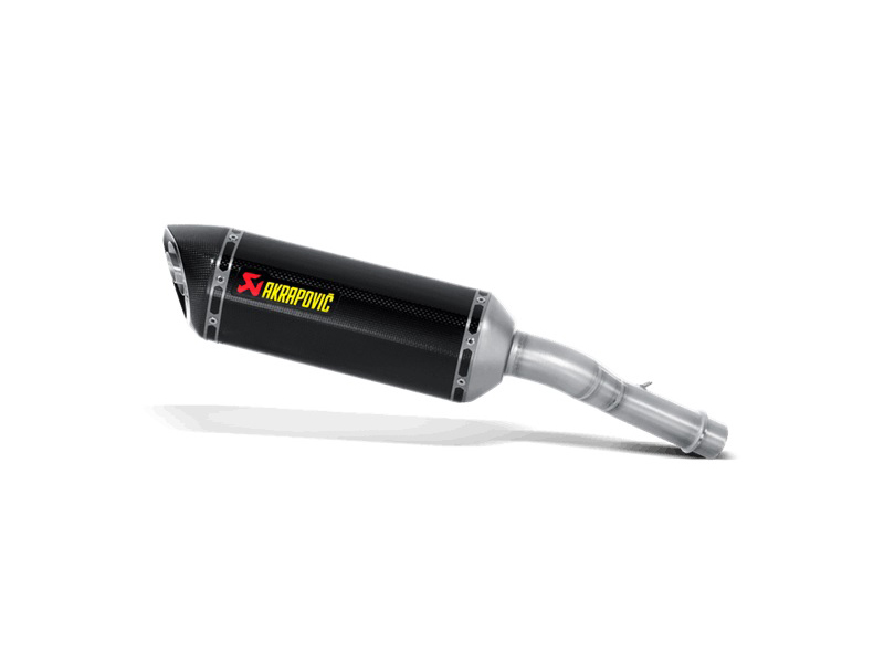 Silenziatore omologato Akrapovic Carbonio con fondello in carbonio per KAWASAKI VERSYS 1000 2012-2018