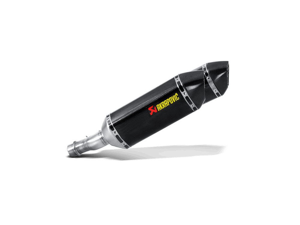 Coppia silenziatori omologati Akrapovic Carbonio con fondello in carbonio per KAWASAKI Z 1000 2014-2020