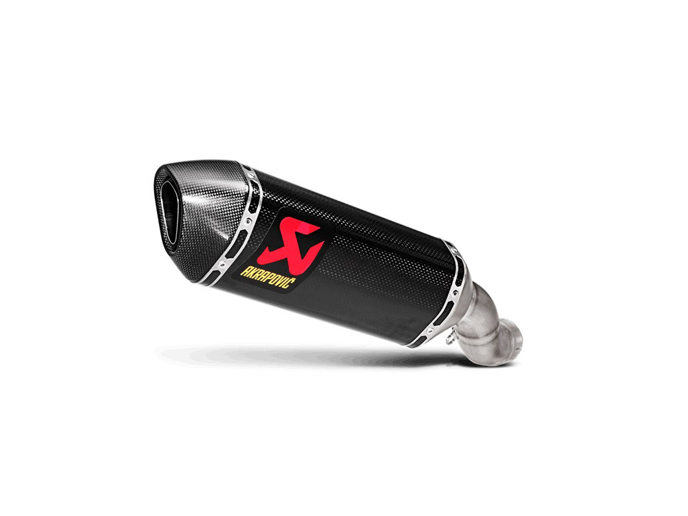 Silenziatore omologato Akrapovic Carbonio con fondello in carbonio per KAWASAKI ZX 10 R 2016-2020