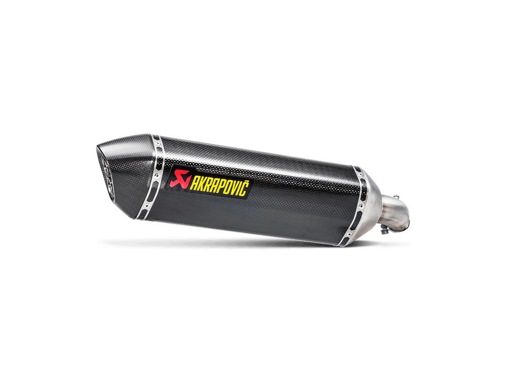 Silenziatore omologato Akrapovic Carbonio per SUZUKI SV 650 2016-2024