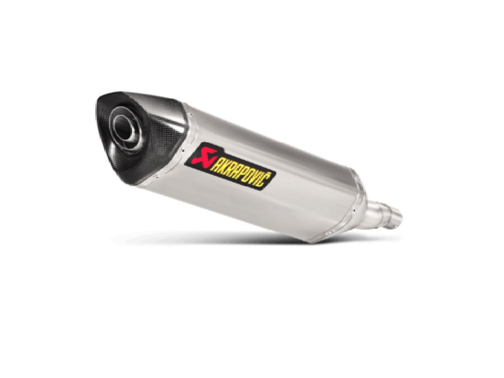 Silenziatore omologato Titanio con fondello in carbonio linea scooter Akrapovic per HONDA INTEGRA 700/750 2012-2020