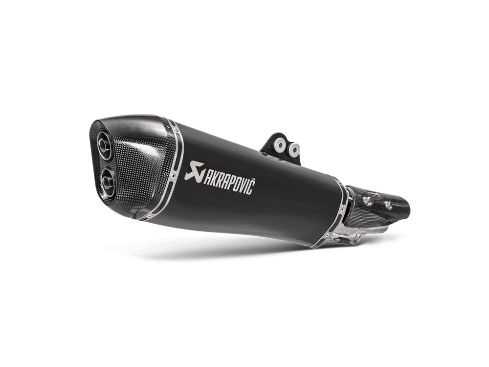 Silenziatore omologato Nero linea scooter Akrapovic per KYMCO AK 550 2017-2020