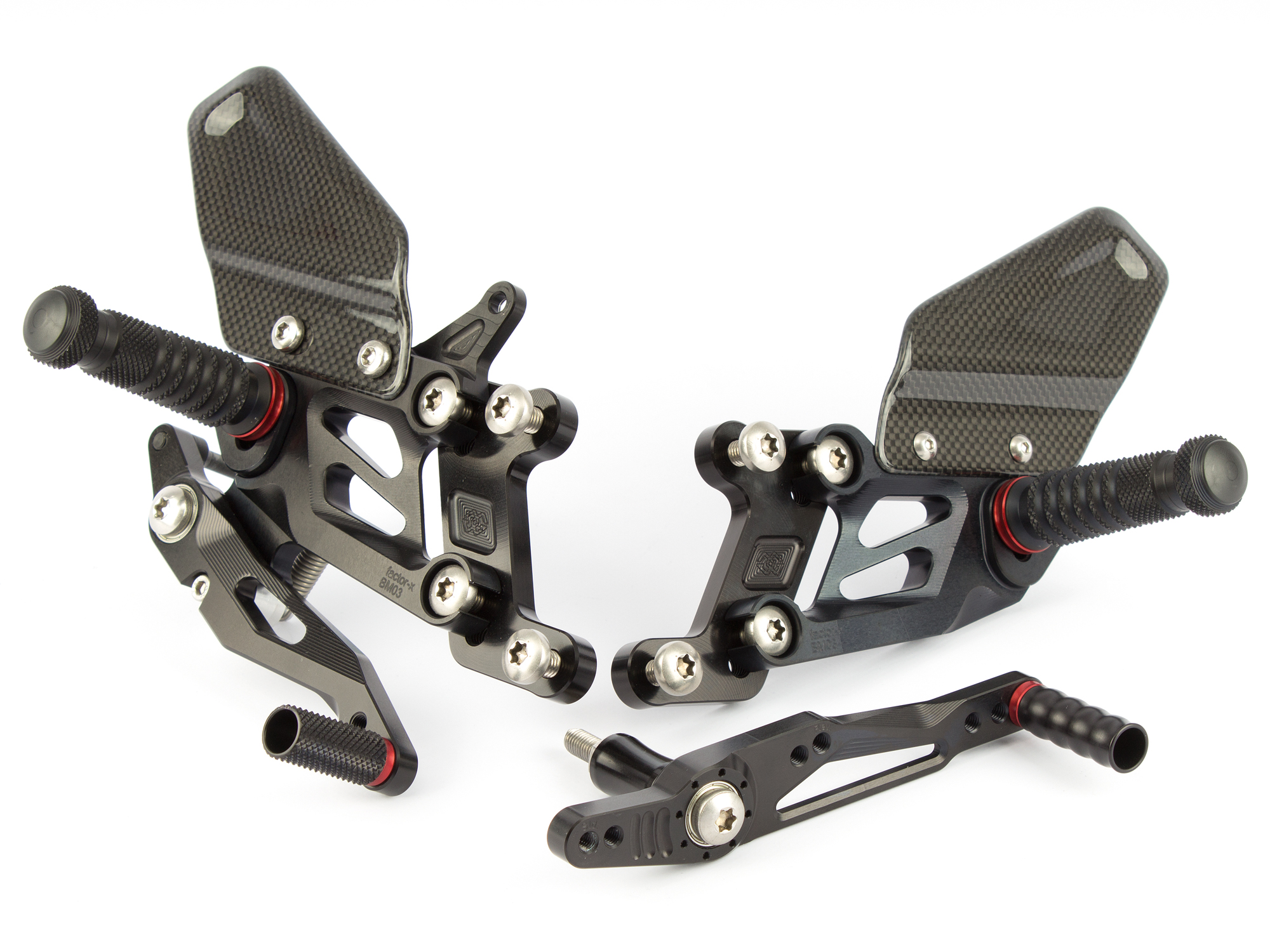 Gruppo pedane Gilles Tooling FXR per BMW S 1000 RR 2017-2018