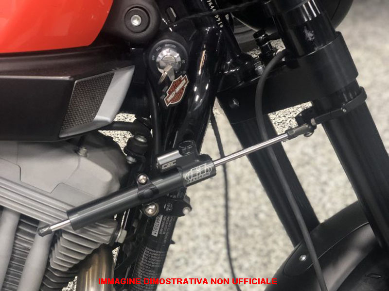 Kit attacchi ammortizzatore di sterzo Hyperpro per HARLEY DAVIDSON XR 1200 2008-2013
