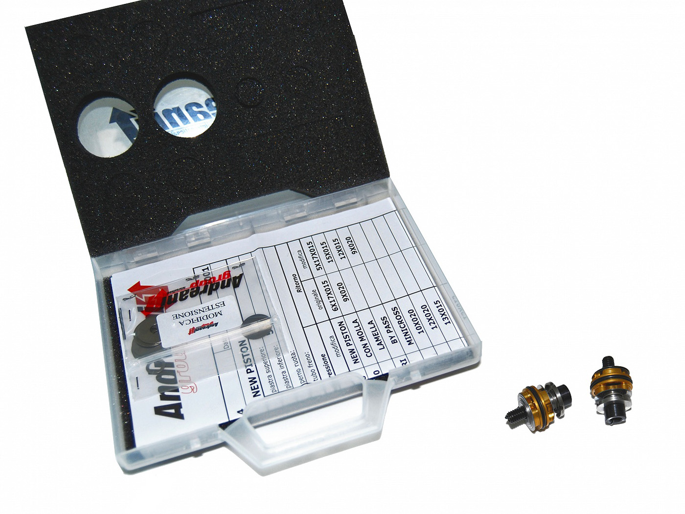 Kit pistoni forcella per DUCATI HYPERMOTARD 1100 SP 2013