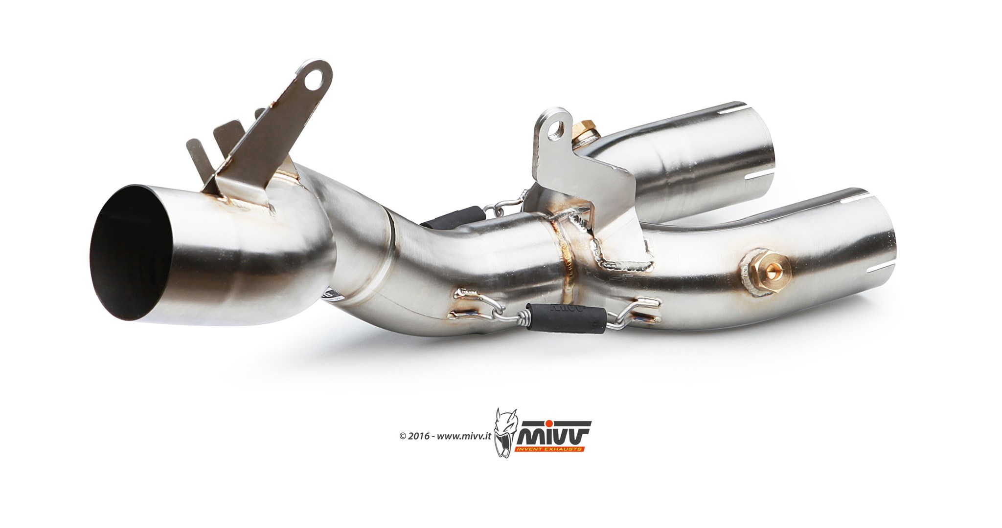 Collettore decatalizzato in acciaio Mivv per YAMAHA MT-10 / FZ-10 2016-2022