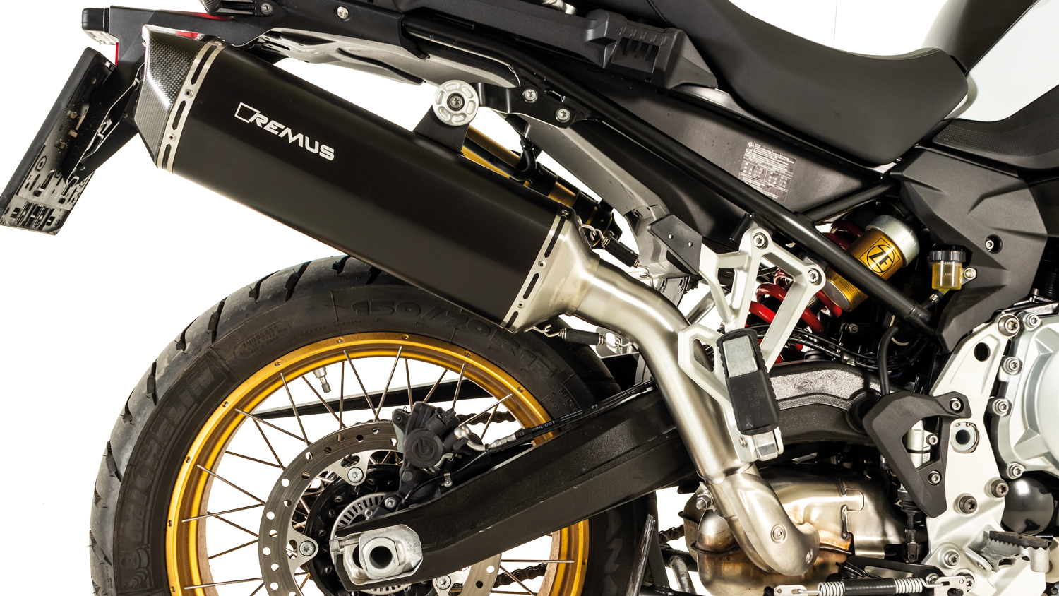 Silenziatore Remus Black Hawk racing per BMW F 750 GS 2018-2024