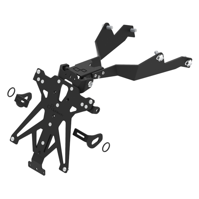 Portatarga regolabile Lightech per HONDA CB 650 R 2021-2025