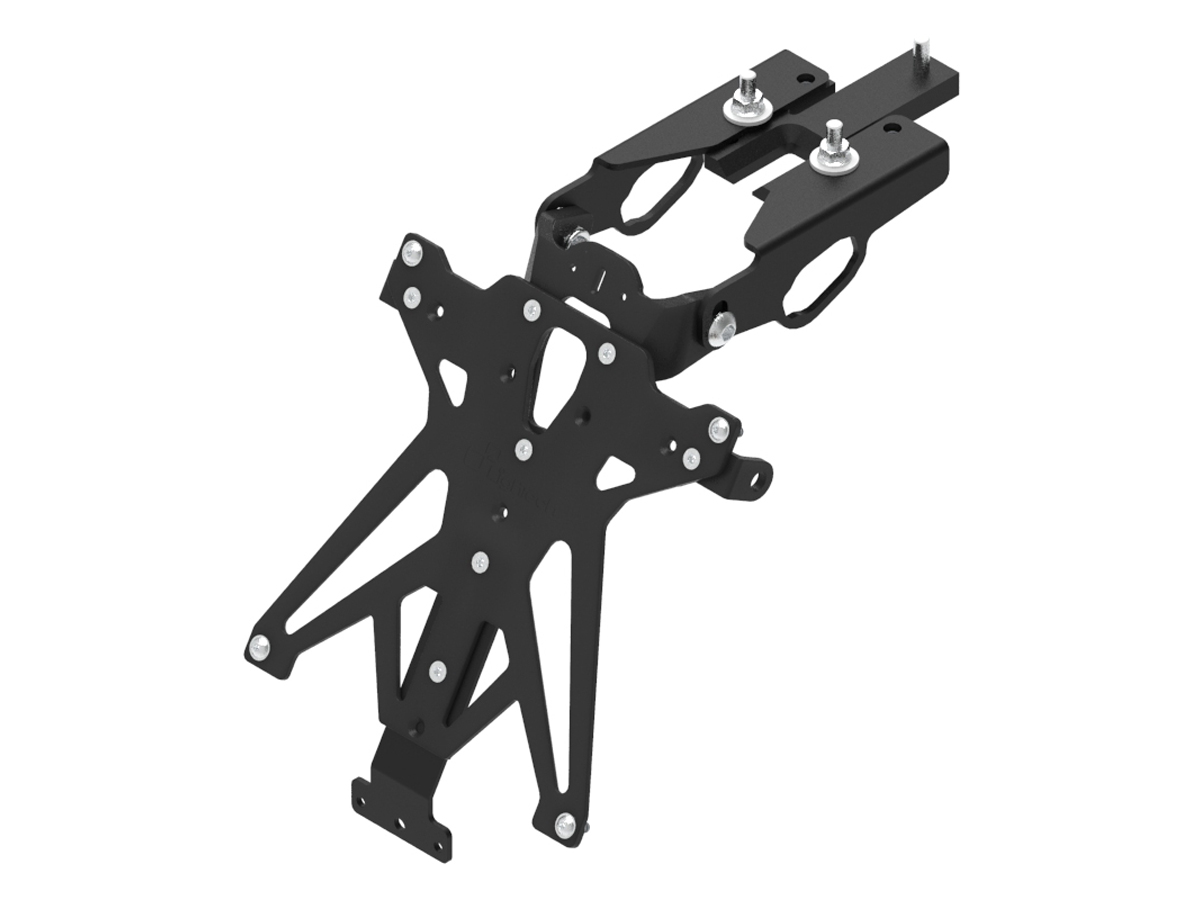 Portatarga regolabile Lightech per KAWASAKI ER6 N 2012-2016