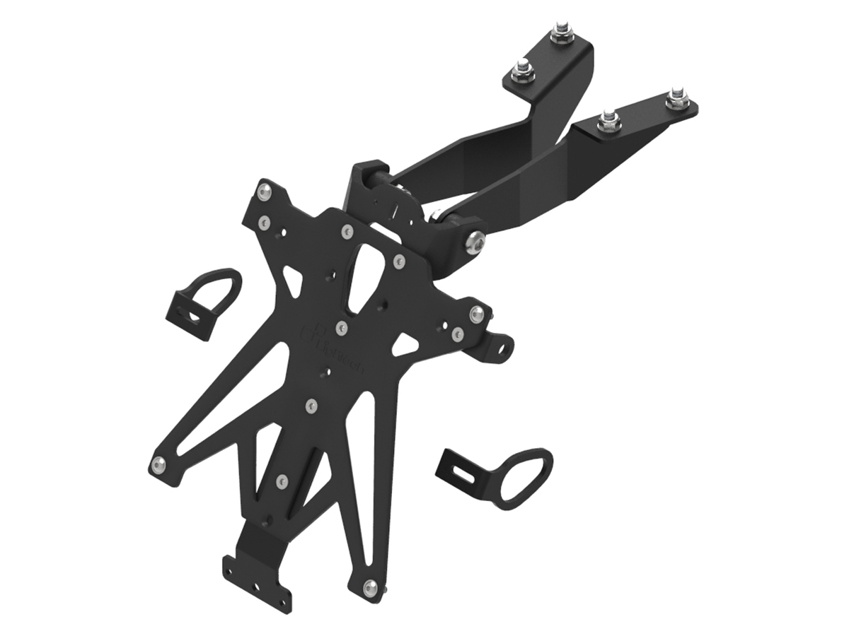 Portatarga regolabile Lightech per YAMAHA MT-09 2013-2016