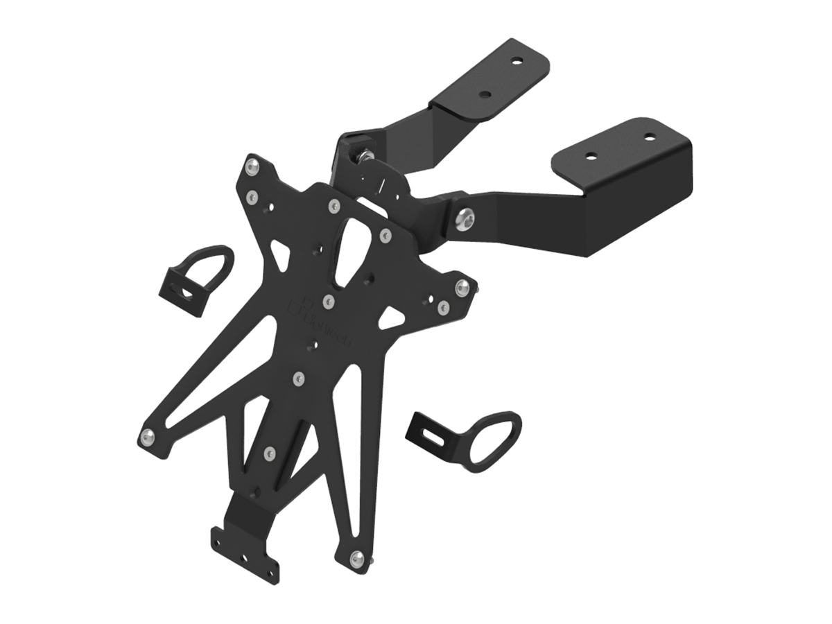 Portatarga regolabile Lightech per YAMAHA T-MAX 530 2017-2019