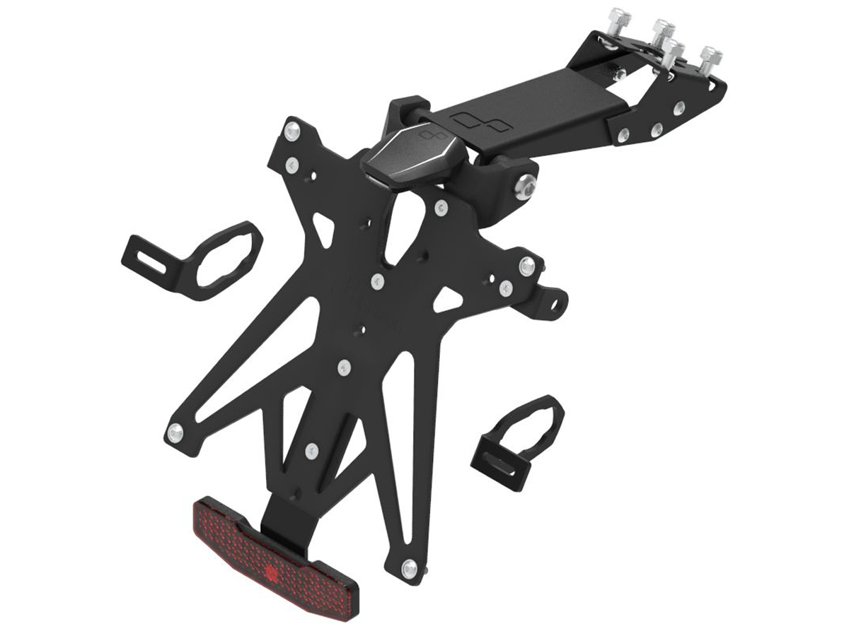 Kit portatarga regolabile Lightech per KAWASAKI NINJA 125 2019-2024