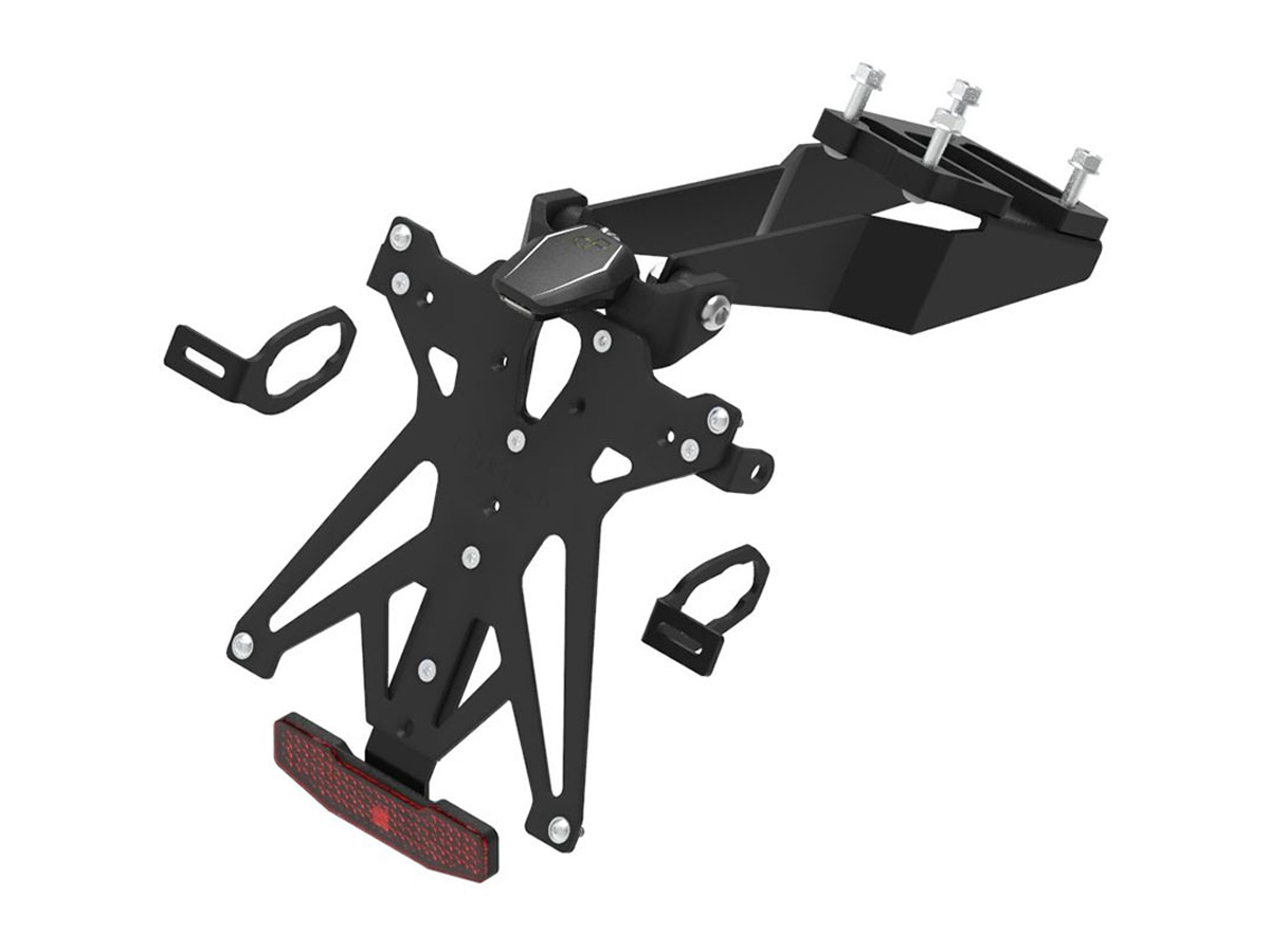Kit portatarga regolabile Lightech per KAWASAKI Z 900 2017-2024
