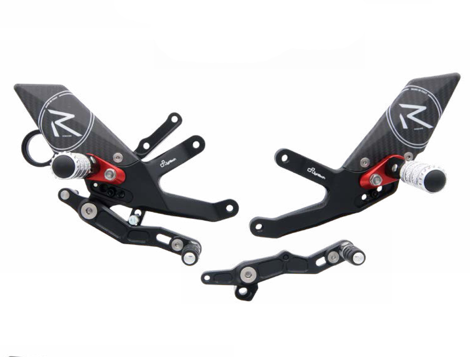 Pedane regolabili "R" Version Lightech per BMW S 1000 R 2017-2020