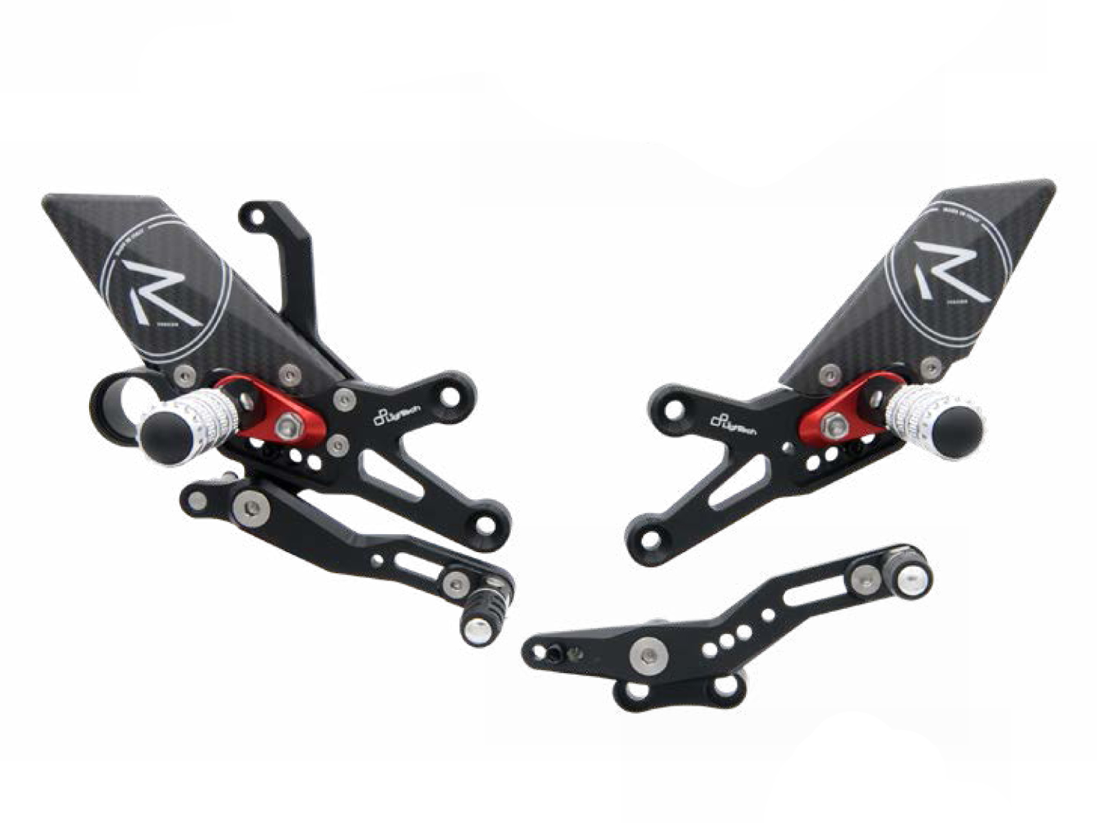 Pedane regolabili "R" Version Lightech per HONDA CBR 1000 RR 2008-2016