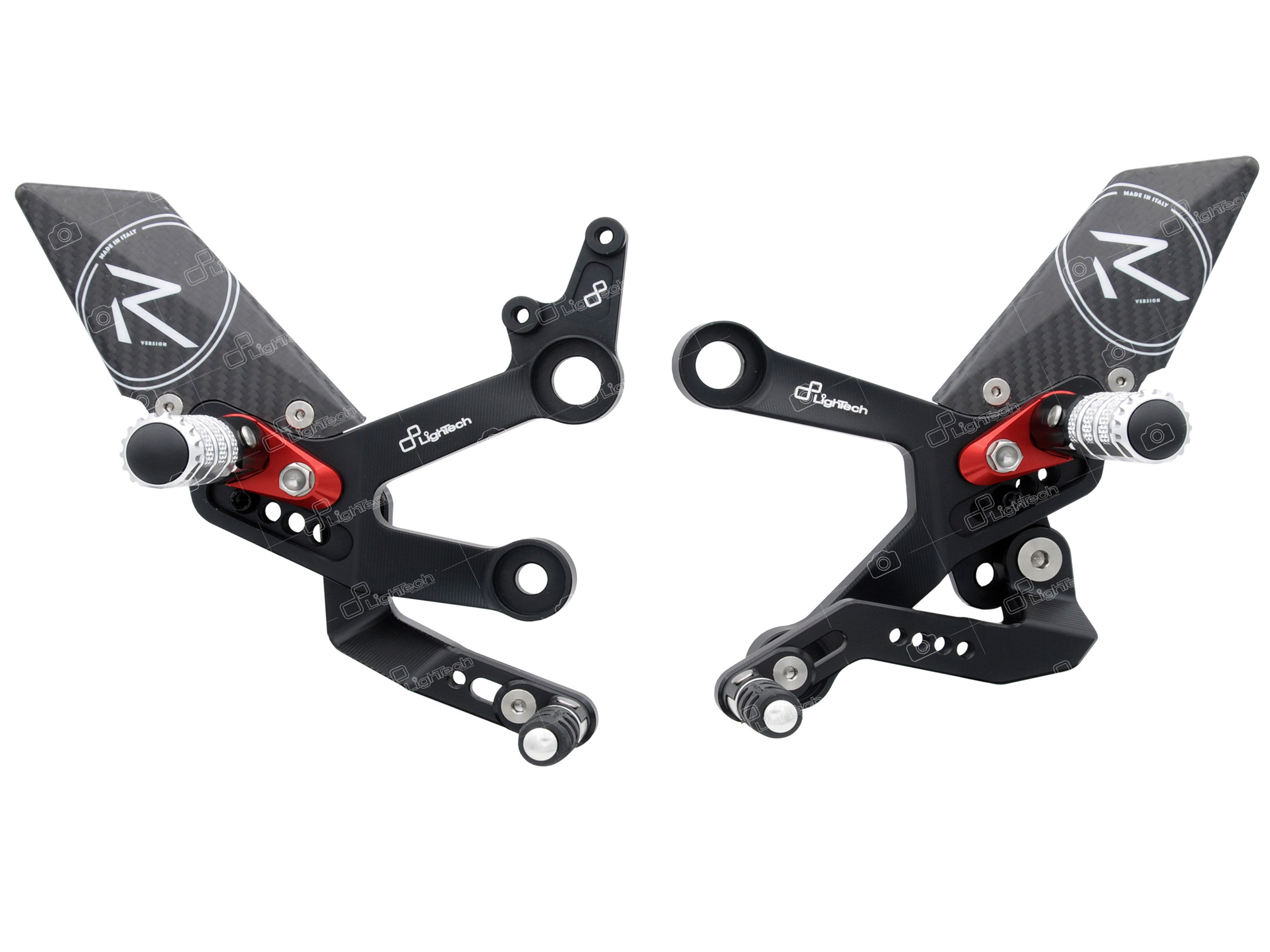 Pedane regolabili "R" Version Lightech per KTM 790 DUKE 2018-2023