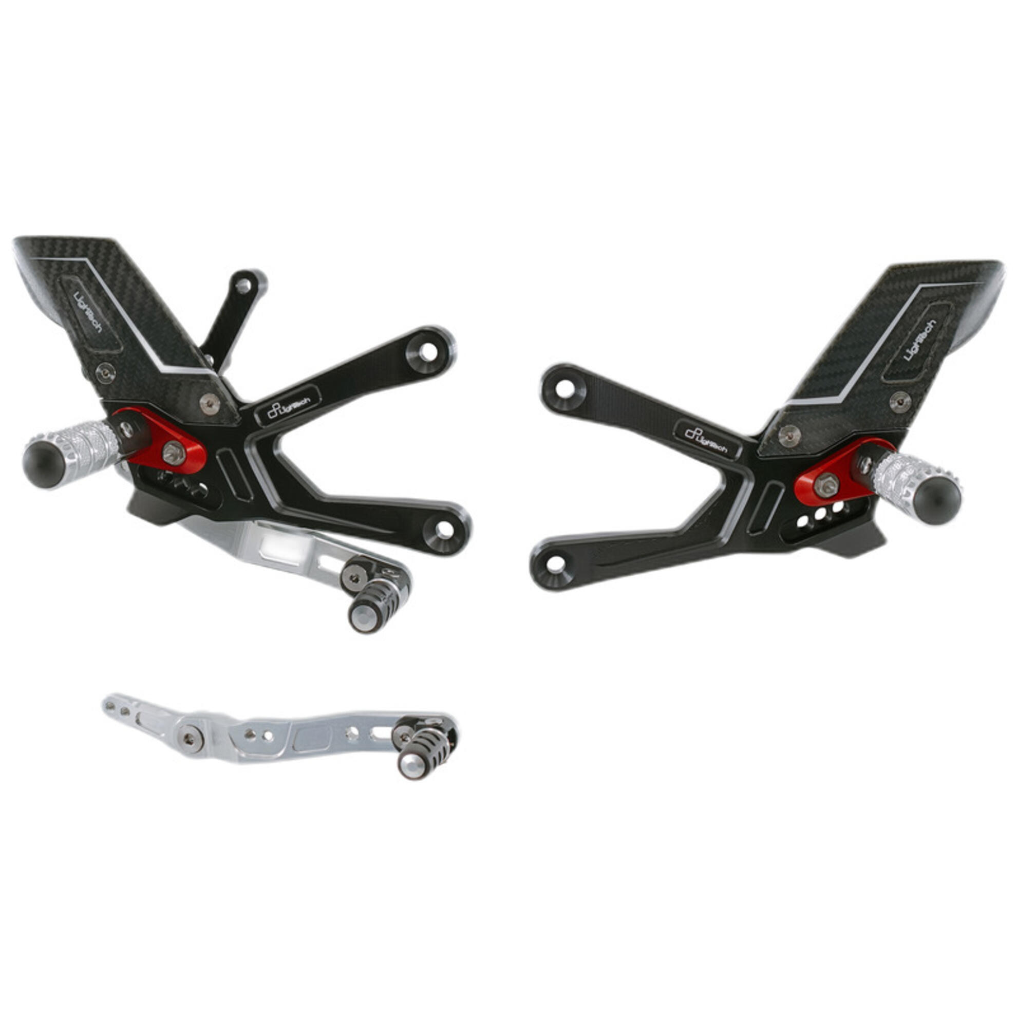 Pedane regolabili "R" Version Lightech per YAMAHA YZF 1000 R1 /M 2015-2019