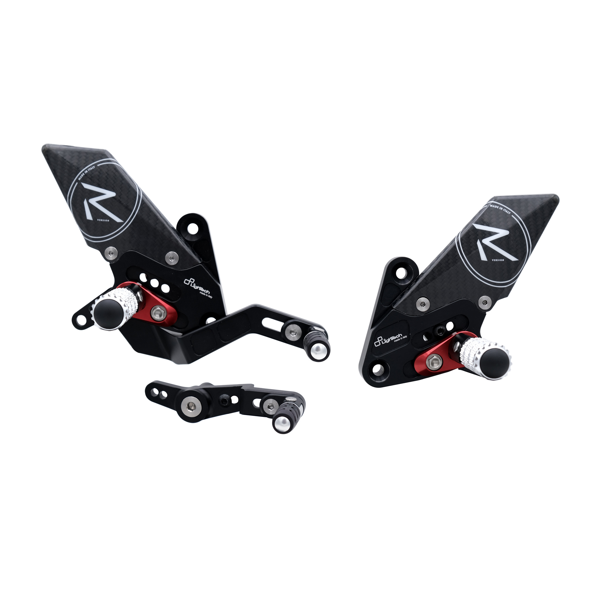 Pedane regolabili "R" Version Lightech per YAMAHA MT-09 /SP 2021-2024