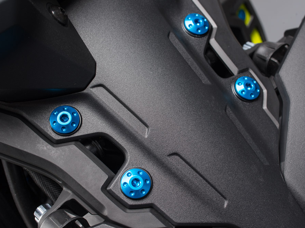 Kit viti tappo serbatoio ergal Lightech per YAMAHA MT-09 2014-2020