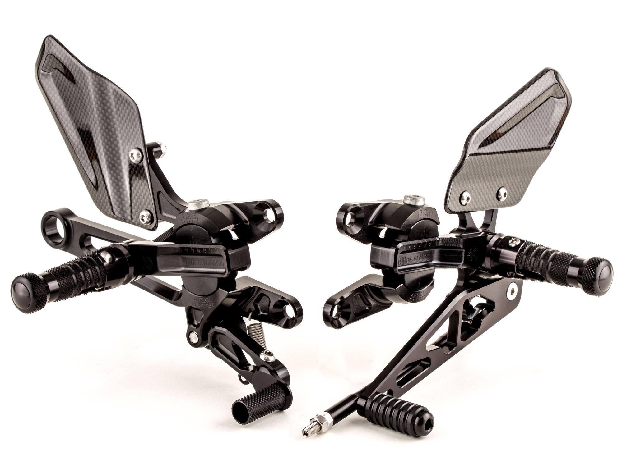Gruppo pedane Gilles Tooling VCR38GT per APRILIA RSV4 1100 FACTORY 2019-2025