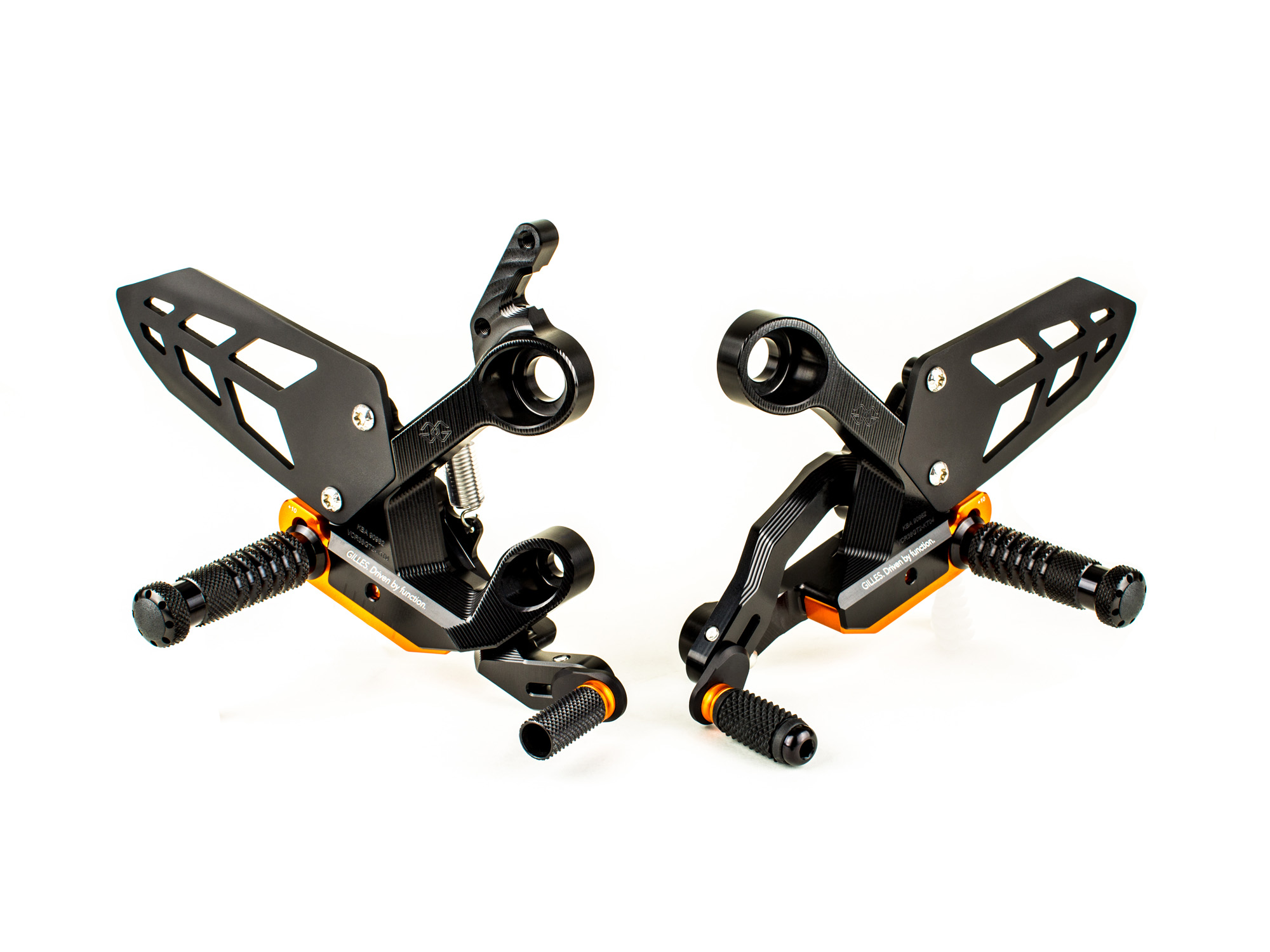 Gruppo pedane Gilles Tooling VCR38GT2 per KTM 790 DUKE 2018-2020
