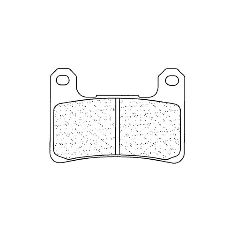 Set pastiglie freno anteriori CL-Brakes serie C60 per SUZUKI GSX-R 1300 HAYABUSA 2008-2012