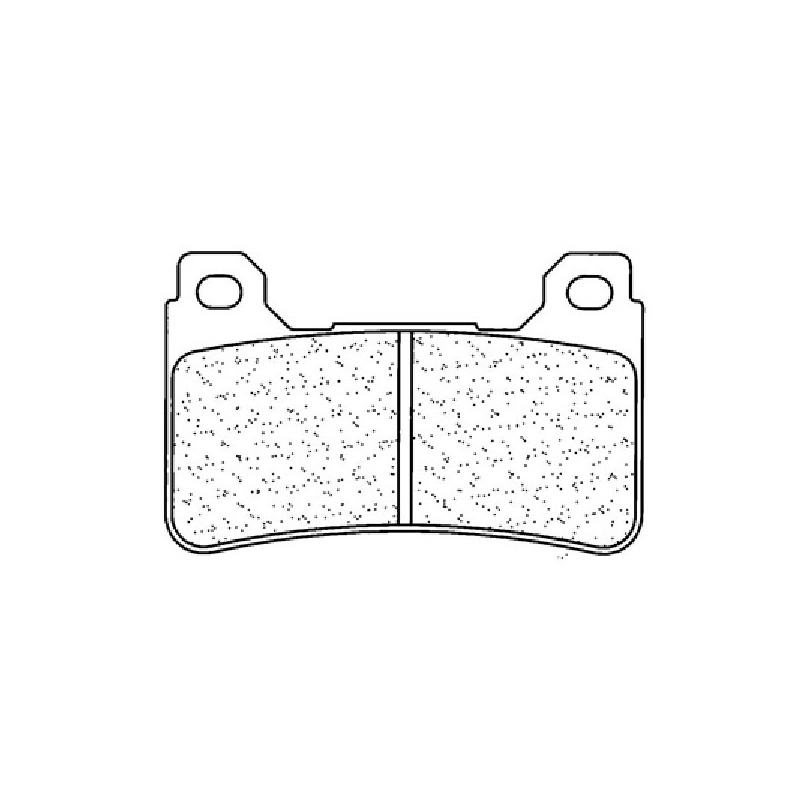 Set pastiglie freno anteriori CL-Brakes serie XBK5 per HONDA VFR 800 F 2014-2016