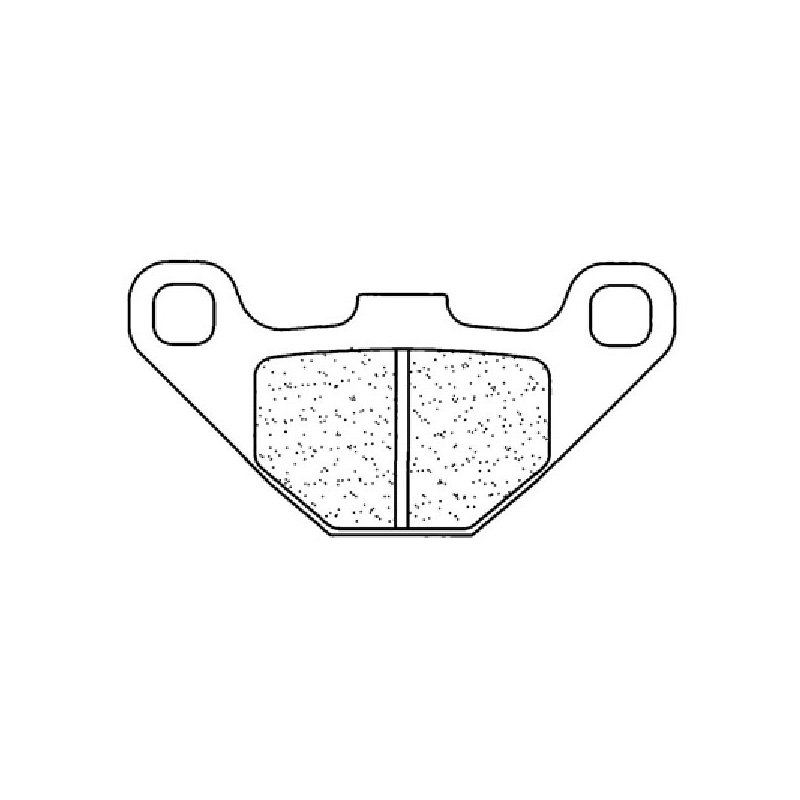 Set pastiglie freno anteriori CL-Brakes serie A3+ per SUZUKI GS 450 1980-1983 S