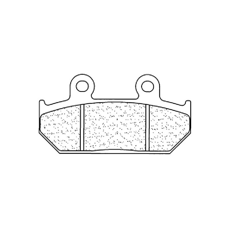 Set pastiglie freno anteriori CL-Brakes serie A3+ per HONDA NX 650 DOMINATOR 1988-1991