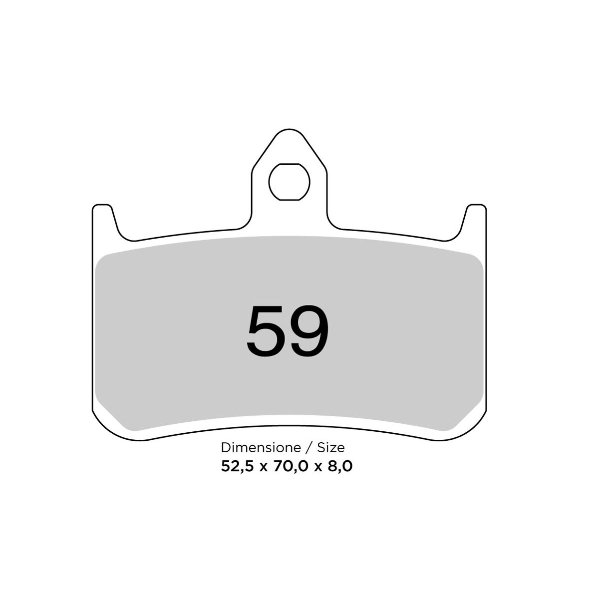 Pastiglie freno anteriori Trofeo Sinterizzate per HONDA RS 125 GP 1995-2003