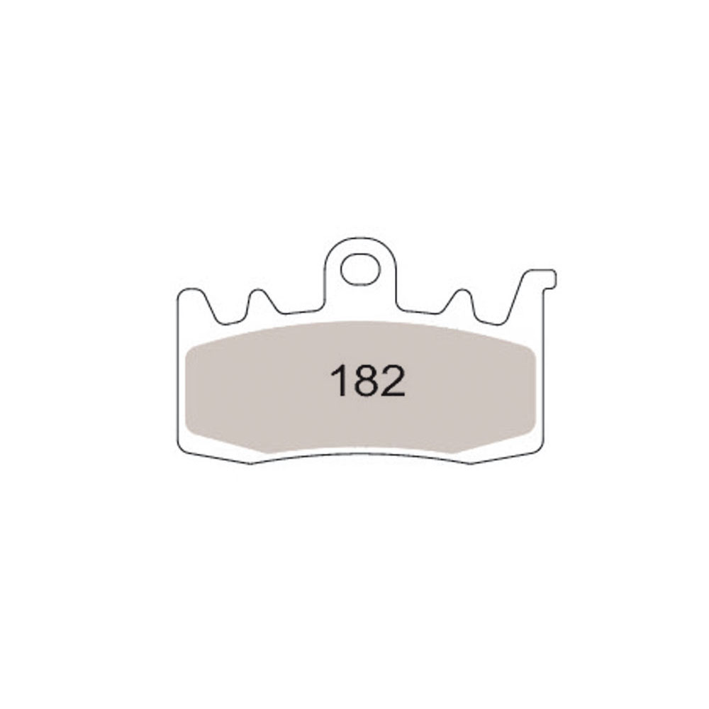 PASTIGLIE FRENO ANTERIORE ORGANIC EBC FA226 TRIUMPH TIGER 955 2005-2006 PASTIGLIE FRENO ANTERIORE ORGANIC EBC FA226 TRIUMPH TIGER 955 2005-2006