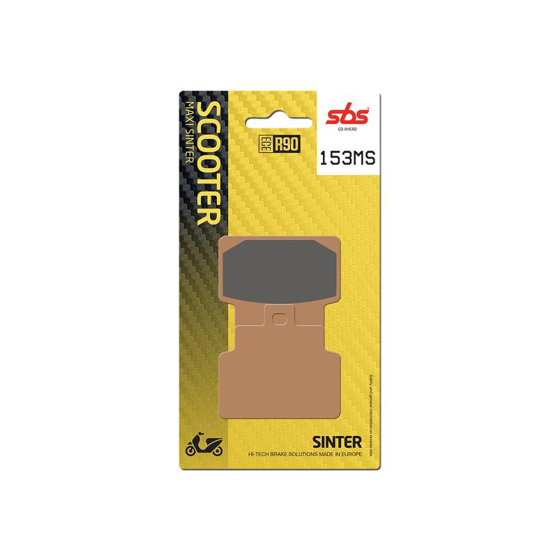 Set pastiglie freno anteriori SBS serie MS per APRILIA HABANA 125 2000-2009