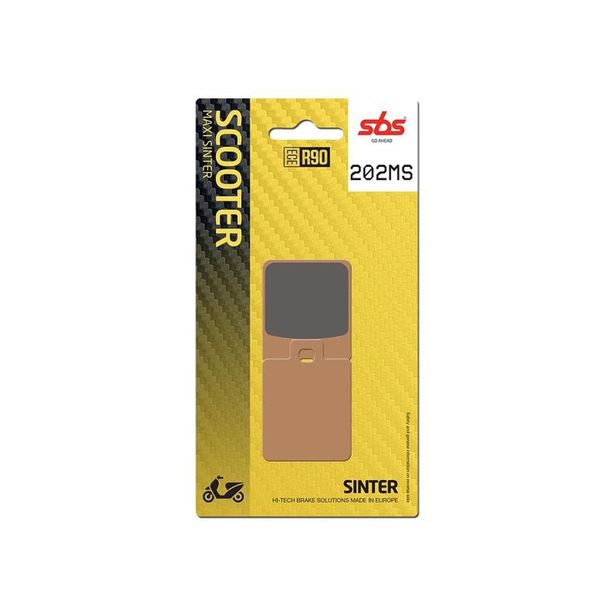 Set pastiglie freno posteriori SBS serie MS per GILERA RUNNER 180 2T 1998-2002