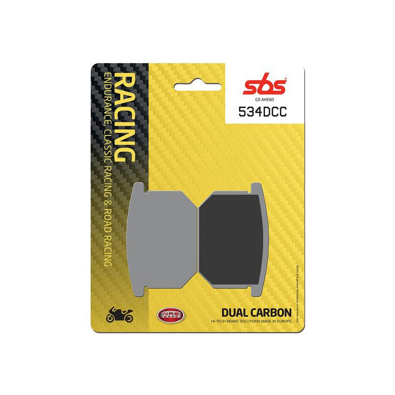Set pastiglie freno anteriori SBS serie DCC per SUZUKI GSX 1000 KATANA 1982-1984