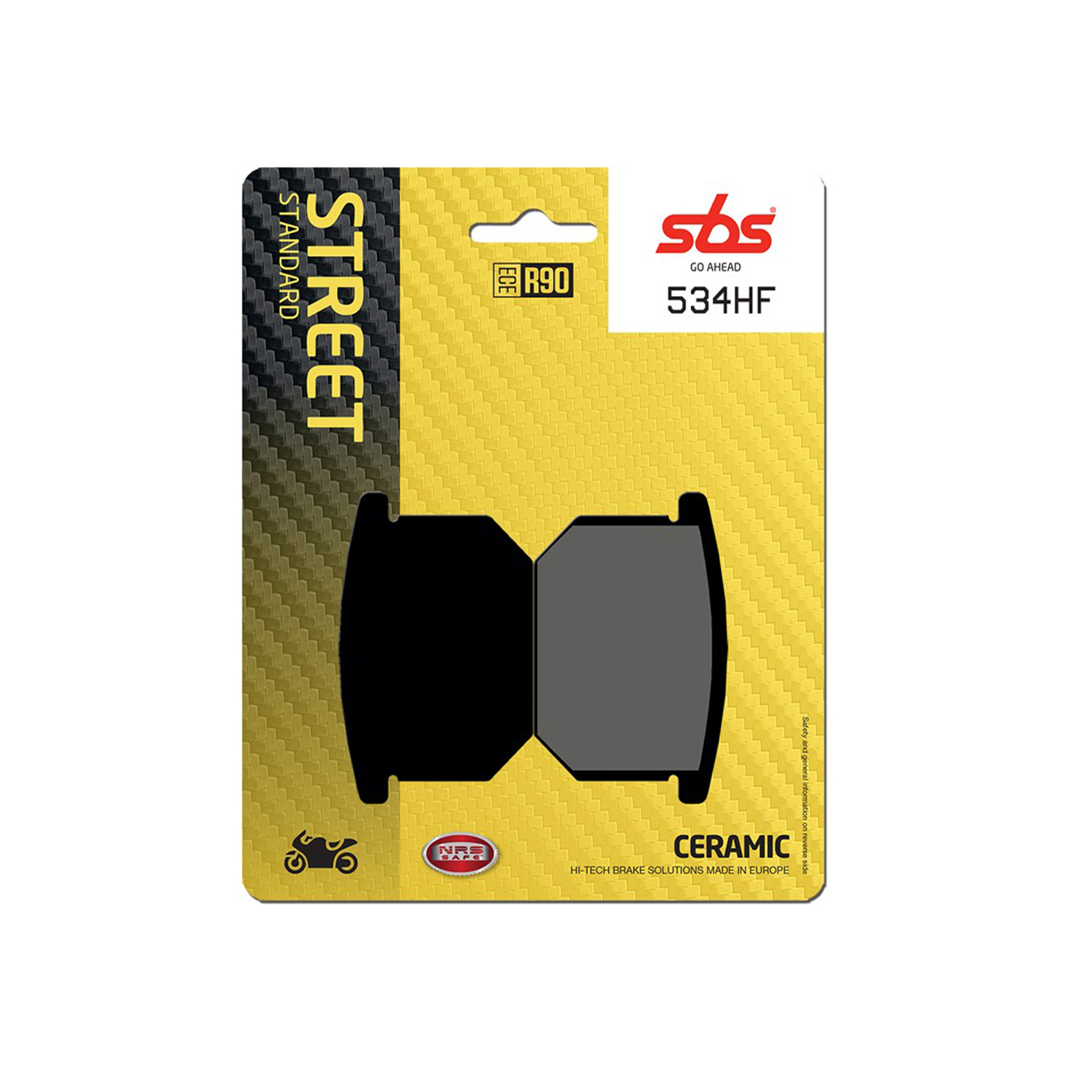 Set pastiglie freno anteriori SBS serie HF per SUZUKI GS 1100 1980-1983