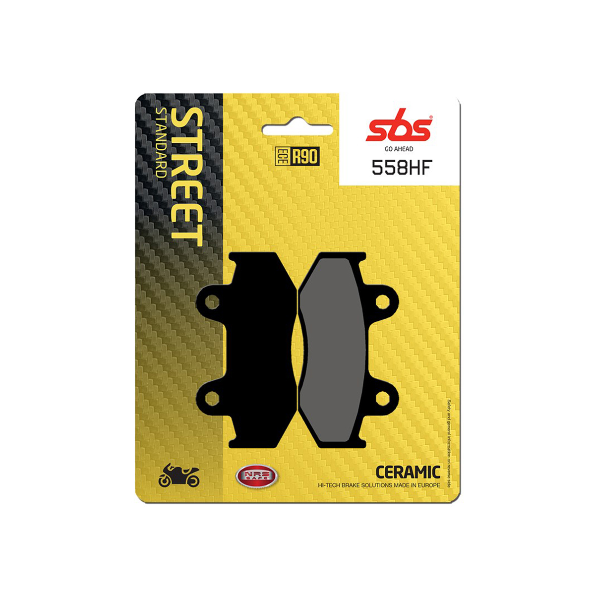 Set pastiglie freno anteriori SBS serie HF per BENELLI TNT 125 2017