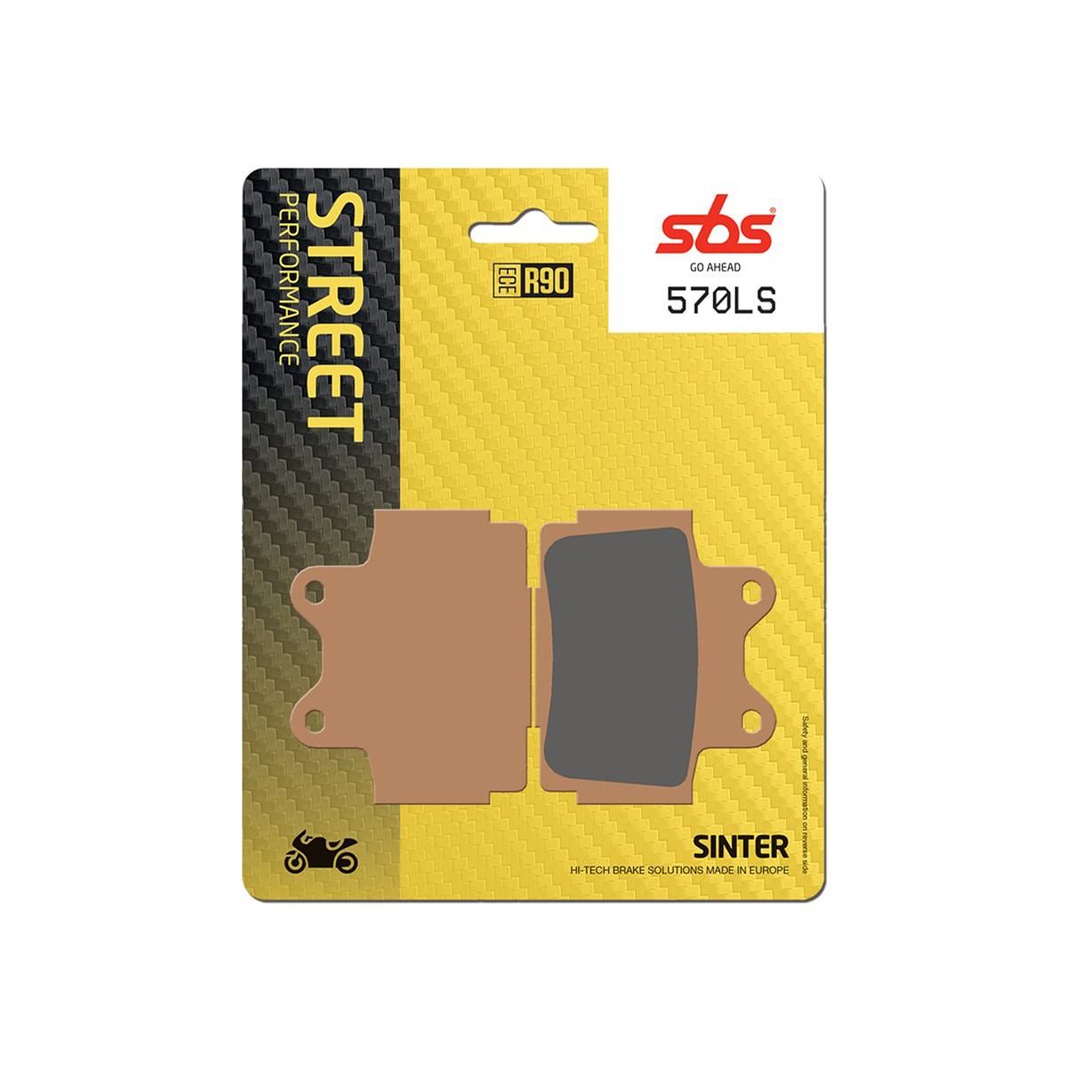 Set pastiglie freno posteriori SBS serie LS per YAMAHA XJ 600 DIVERSION 1992-1996