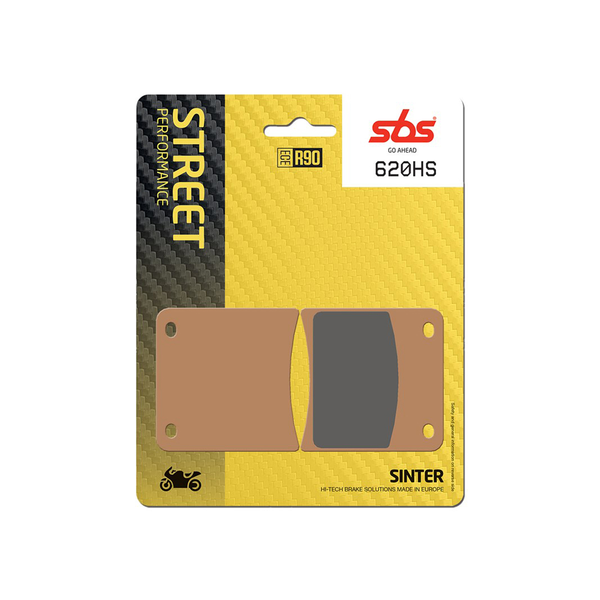 Set pastiglie freno anteriori SBS serie HS per SUZUKI GSX 1100 F 1988-1995