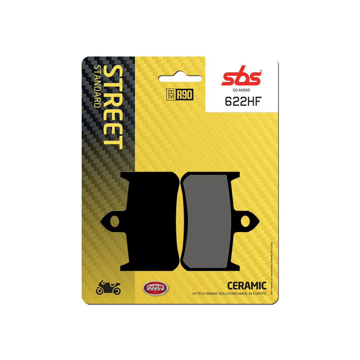 Set pastiglie freno anteriori SBS serie HF per HONDA CB 1000 F 1993-1996