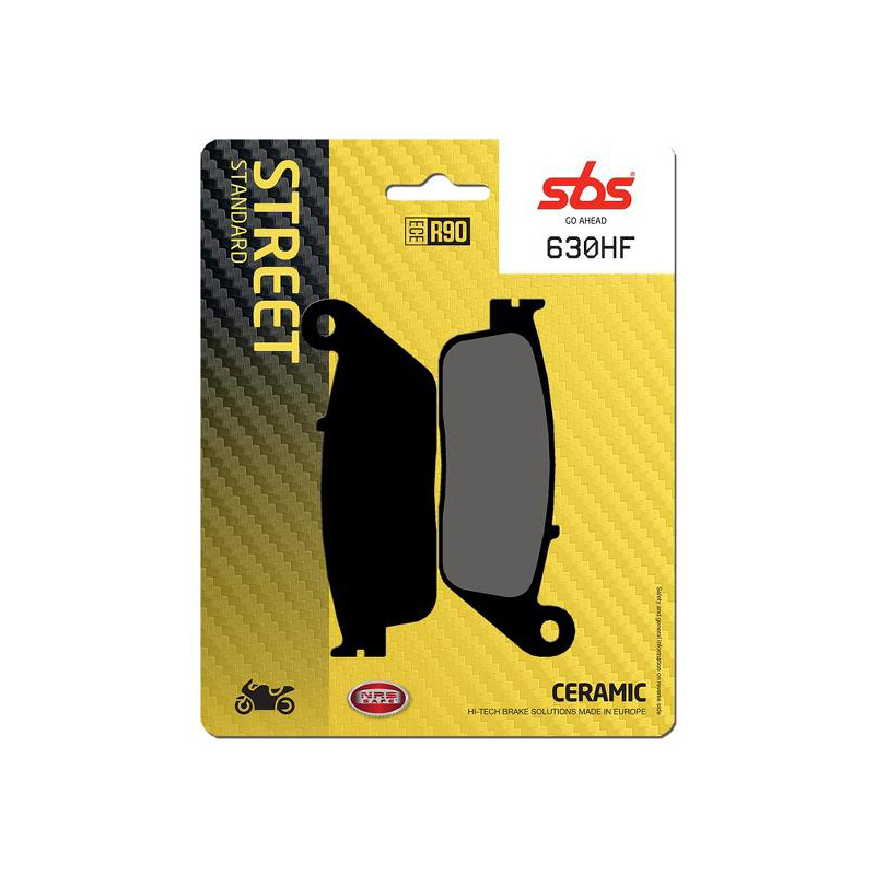 Set pastiglie freno posteriori SBS serie HF per TRIUMPH TT 900 LEGEND 1998-1999