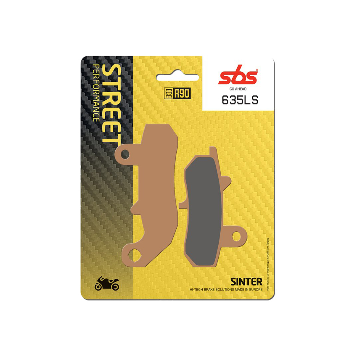 Set pastiglie freno posteriori SBS serie LS per SUZUKI RG 125 GAMMA 1992-1994