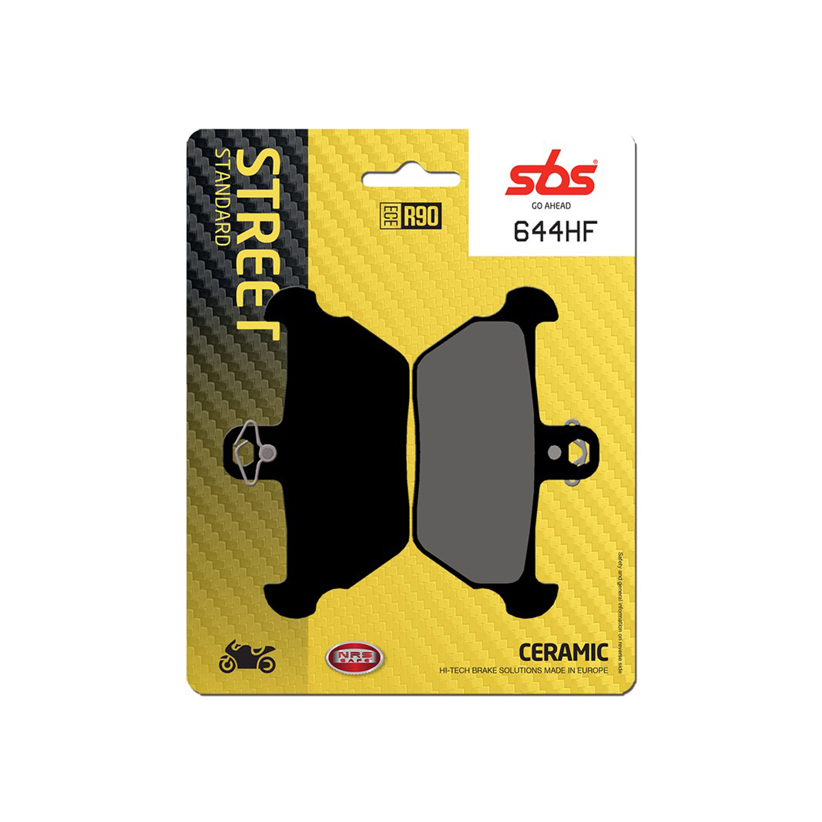 Set pastiglie freno anteriori SBS serie HF per BMW K 100 RS 1990-1996